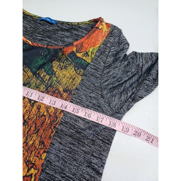 Aster By Firmiana Dress Long Sleeve Gray Goth Emo Spycodelic Sz Ĺ - Picture 8 of 11